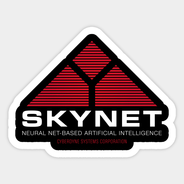 Skynet AI Sticker by MattDesignOne